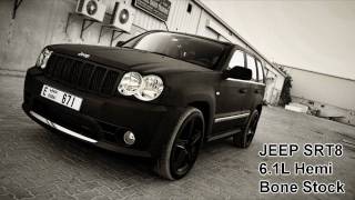 GMC Denali Modded vs Jeep SRT8 Stock  HD ll دينالي ضد جيب [upl. by Mariandi]