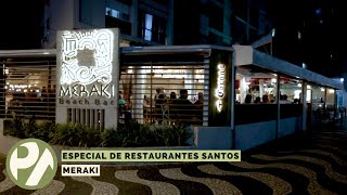 Especial de Restaurantes Santos  Meraki Beach Bar  Programa Pedro Alcântara  25112022 [upl. by Alekehs]