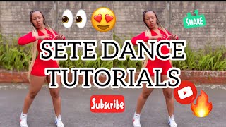 SETE Dance Tutorial  youngthug dipolelodipsie amapiano2022 challenge [upl. by Elsie]