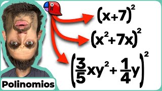 ✅ IDENTIDADESIGUALDADESPRODUCTOS NOTABLES de SUMAS POLINOMIOS de DIFERENTES GRADOS FÁCIL R3436 [upl. by Disini]