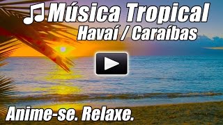 Musica Havaiana Ilha Caribenha Relaxante Tropical Cancoes Romanticas relaxar estudo Havai estudando [upl. by Aiynot]