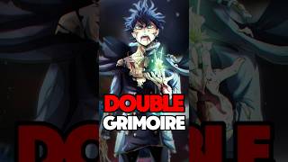 Who else has a Double Grimoire BLACK CLOVER EXPLAINED [upl. by Rina]