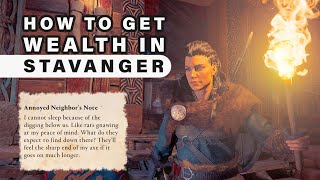 How to get UNDER the house in Stavanger for the WEALTH Chest ► Assassins Creed Valhalla [upl. by Giovanni]