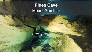 Pines Cave Mount Gambier 360 2D 8K  Insta360 ONE RS 1Inch 360 Edition  Mantis RS360 housing [upl. by Arly]