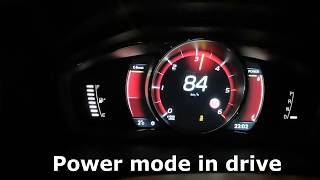 Volvo V60 D6 Acceleration 0100 kmh 345Hp 740Nm [upl. by Buckels625]