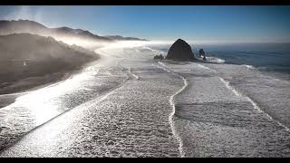 King Tides Cannon Beach Oregon November 2023 [upl. by Ardried911]