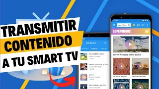 Cómo Transmitir Contenido a tu Smart TV Fácil y Rápido [upl. by Ainegul]