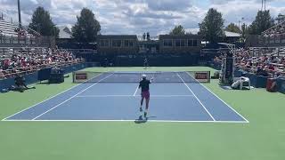 Griekspoor Vs Michelsen First Set Court Level Highlights Cincinnati 2024 [upl. by Ecaidnac]