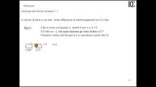 Lezioni di chimica  Nomenclatura  3 calcolo del no dalla formula molecolare perossidi [upl. by Ellerehc]