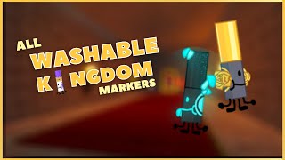 How to get all Washable Kingdom Markers in Find The Markers [upl. by Alpers]