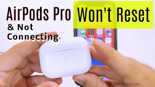 Fix AirPods Pro Wont Reset Or Connect issues in 2024 101 Solved [upl. by Fording]