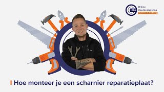 Hoe monteer je een scharnier reparatieplaat [upl. by Arleta]