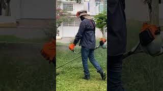 Probando la Stihl fs 235 stihl limpiando tranquilidad viralvideo [upl. by Homer188]