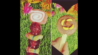 Soft candy with jelly Kinder joy chocolate or soft candy with lollipop Skittles popsicle gems 😋😋 [upl. by Irabaj934]