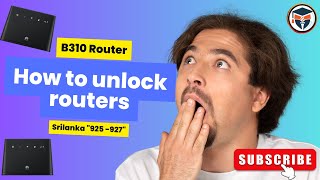 Huawei B310S925 Unlock  B310S927  925 Unlock Router Unlocking message fasttechtamil srilanka [upl. by Plossl278]