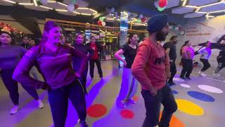 Bhangra workout session  weight loss  entertainment [upl. by Annirtak]