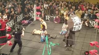 Adam Cole kicked out of the bullet club Kenny Omega appears [upl. by Akirdnuhs]