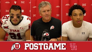 Utah at Houston  Postgame Presser [upl. by Icats]