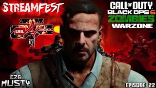 BO6  StreamFest Episode 22  w The Must  OneTruFamily CallofDuty Zombies [upl. by Tamar]