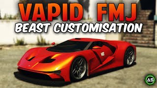 GTA 5  quotVapid FMJquot LaFerrari Customisation ep 34 BCC [upl. by Aldous]