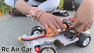 Rc Air Car With Petrol Experiment 🔥😱 rccar experiment fire youtube trending [upl. by Joed204]