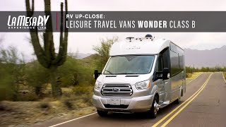 Leisure Travel Vans WONDER  RV  Up Close  La Mesa RV [upl. by Benia]