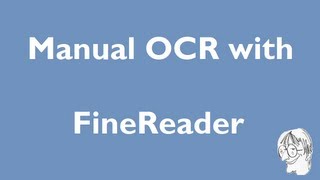 Manual OCR with FineReader [upl. by Natasha890]