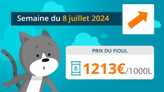 Prix ​​du fioul domestique  semaine du 8 juillet 2024 [upl. by Jc]