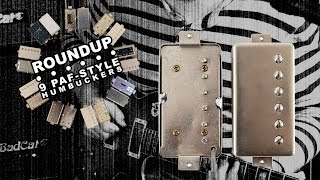 LINDY FRALIN Pure PAF PAFStyle Humbucker Roundup [upl. by Ihdin290]