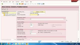 SAP CONTROLLING AREA SETTINGSCREATION OF COST CENTER amp STANDARD HIERARCHY [upl. by Nylyak13]