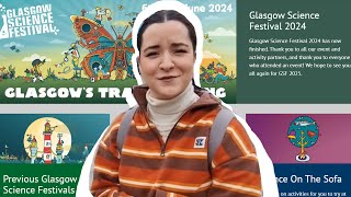 Exploring the Glasgow Science Festival on campus 🧪🥼🥽  University of Glasgow Student Vlog [upl. by Gad]