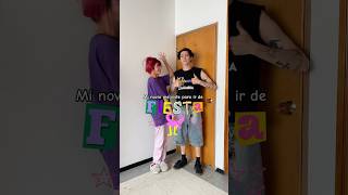 mi novio elige mi outfit para salir de firsta 🕺novios novio outfit reto fiesta goals pareja [upl. by Einaej]