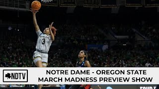 Notre Dame  Oregon State Womens Basketball Preview [upl. by Marolda249]