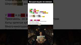 Как рифмует Oxxxymiron в группе Переучет часть 1  рифмы семейныйальбом шортс shorts [upl. by Arrotal]