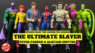 2023 SpiderMan The Animated Series PETER PARKER amp ALISTAIR SMYTHE  Retro Marvel Legends  Hasbro [upl. by Ahsak771]