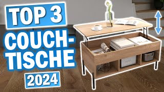 TOP 3 COUCHTISCHE höhenverstellbar Test amp Vergleich 2024 [upl. by Nishom]