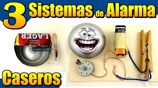 3 SISTEMAS de ALARMA Caseros cómo se hacen  Te Digo Cómo [upl. by Relyhcs231]