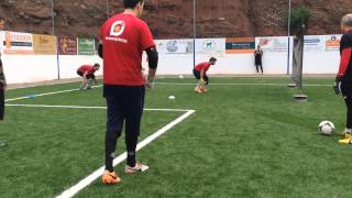 Entrenamiento de porteros del centro Osonaporters [upl. by Pentheam724]