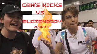 CAMS KICKS vs BLAZENDARY at SNEAKERCON LA  A BREAKDOWN  THINGS GOT HEATED [upl. by Harlin422]