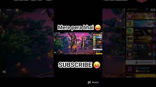 Mere pera bhai freefire shortvideo [upl. by Mureil181]