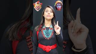 বহুরূপী Look চ্যালেঞ্জ  Bohurupi Look Challenge  Bohurupi Look  Bong Girl Monti shorts [upl. by Yezdnil]