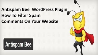 WordPress Plugin  AntiSpam Bee Wordpress Plugin [upl. by Anuahsed401]