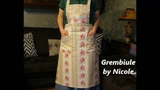 TutorialCome realizzare un grembiule  Sewing an apron [upl. by Assilla]