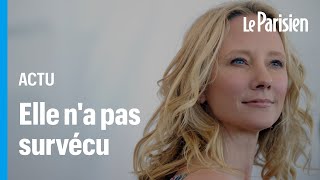 L’actrice américaine Anne Heche est décédée une semaine après son accident de voiture [upl. by Ydaf]