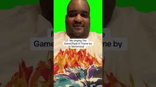 Black Man singing quotITS TIME TO PLAY THE GAMEquot meme  Green Screen [upl. by Desdamona]