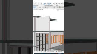 Mur rideau en archicad [upl. by Egin371]