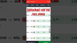 Sportybet Instant Virtual New Tricks 2024 shorts sportybet sportsbetting aviator betting [upl. by Anawyt882]