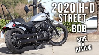 THE 2020 HarleyDavidson Softail Street Bob 107 [upl. by Ffej]