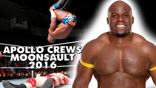 Apollo Crews  Standing Moonsault Compilation 2016 [upl. by Mcdonald981]