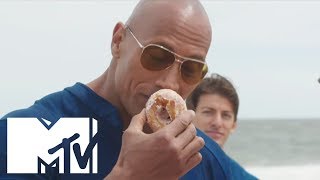 Baywatch  Sexy Coffee And Doughnuts EXCLUSIVE Clip  MTV Movies [upl. by Nacul148]